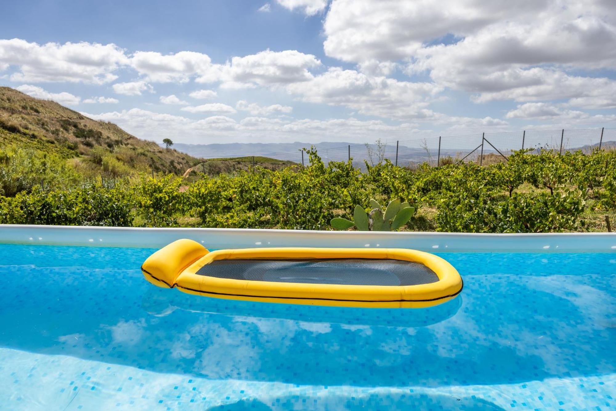 אלקאמו Villa Bonifato Vista Sulle Campagne E Sul Mare Siciliano Cozy House Italy מראה חיצוני תמונה
